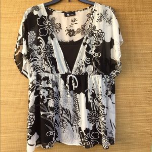 FEMININE LAYERED TOP